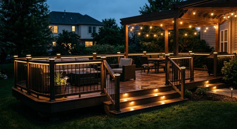 Backyard Lighting Service in Heber City, UT