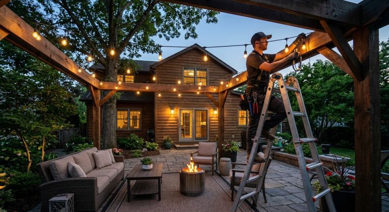 Deck Lights Installation in Pasadena, CA